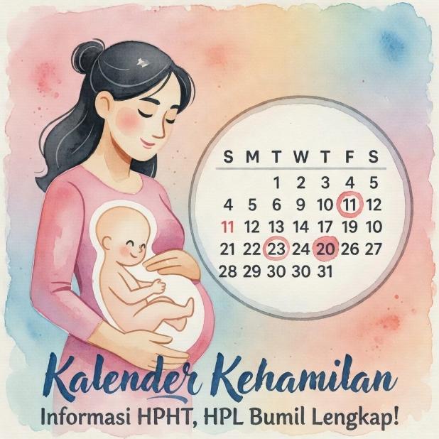 Kalkulator Kehamilan: HPHT 19 Juni 2026