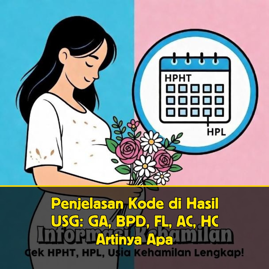 Penjelasan Kode di Hasil USG: GA, BPD, FL, AC, HC Artinya Apa Penjelasan Kode di Hasil USG: GA, BPD, FL, AC, HC Artinya Apa